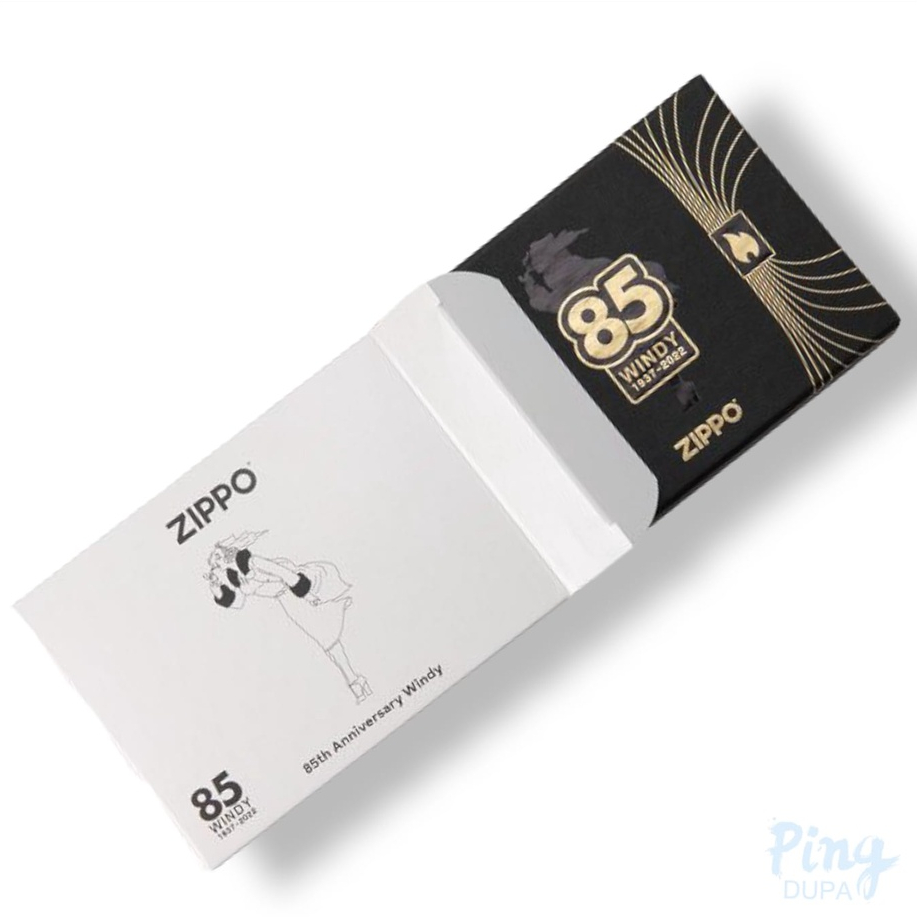 Korek Zippo WIndy 85th Aniversary Limited Import Edition Stok Terbatas