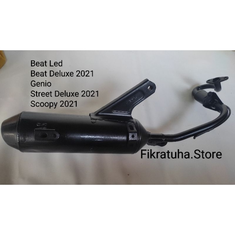 Knalpot Beat Deluxe Genio Beat Led Street Deluxe Original