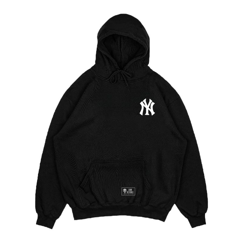 AMSTORE- Hoodie LOGO NY jumbo big size unisex pria wanita size xxl xxxl xxxxl xxxxxl.