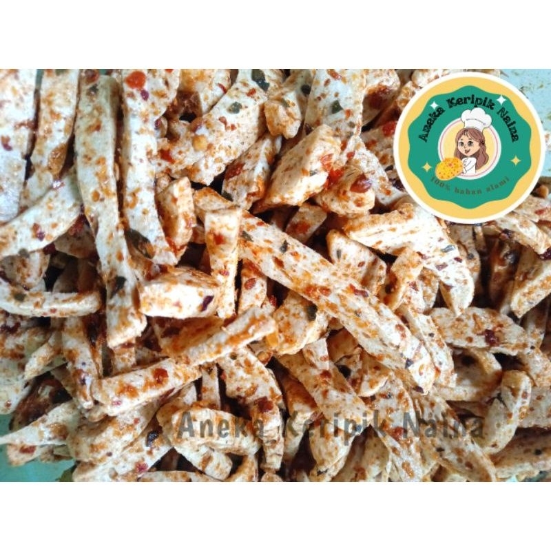 

Basreng pedas daun jeruk 500gr