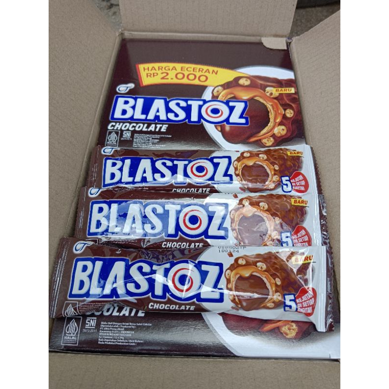 

Wafer Blastoz Chocolate 1 Box