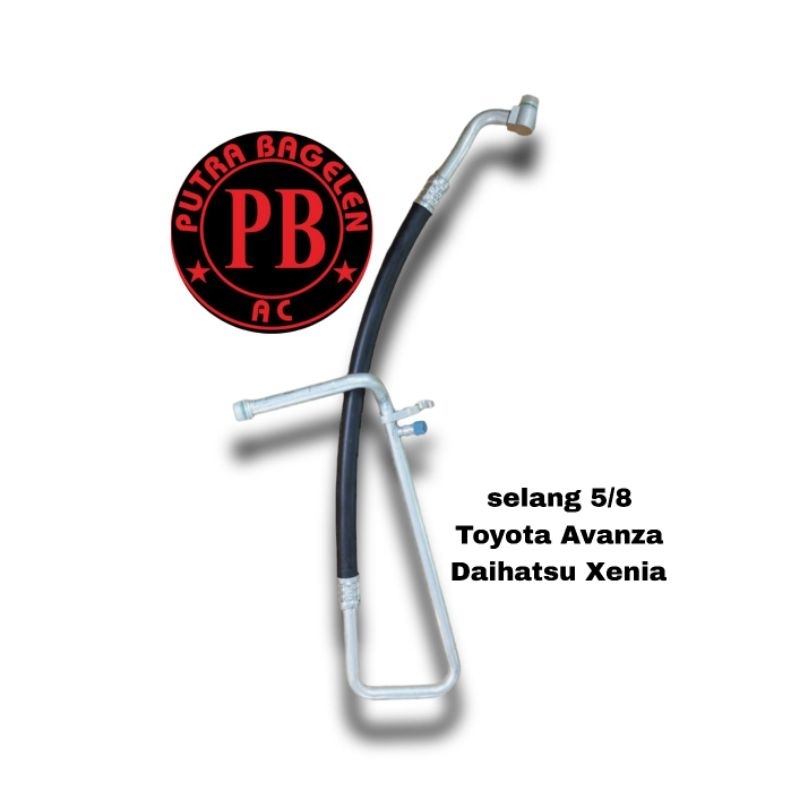 selang house ac mobil 5/8 toyota avanza daihatshu xenia 1300cc old single blower