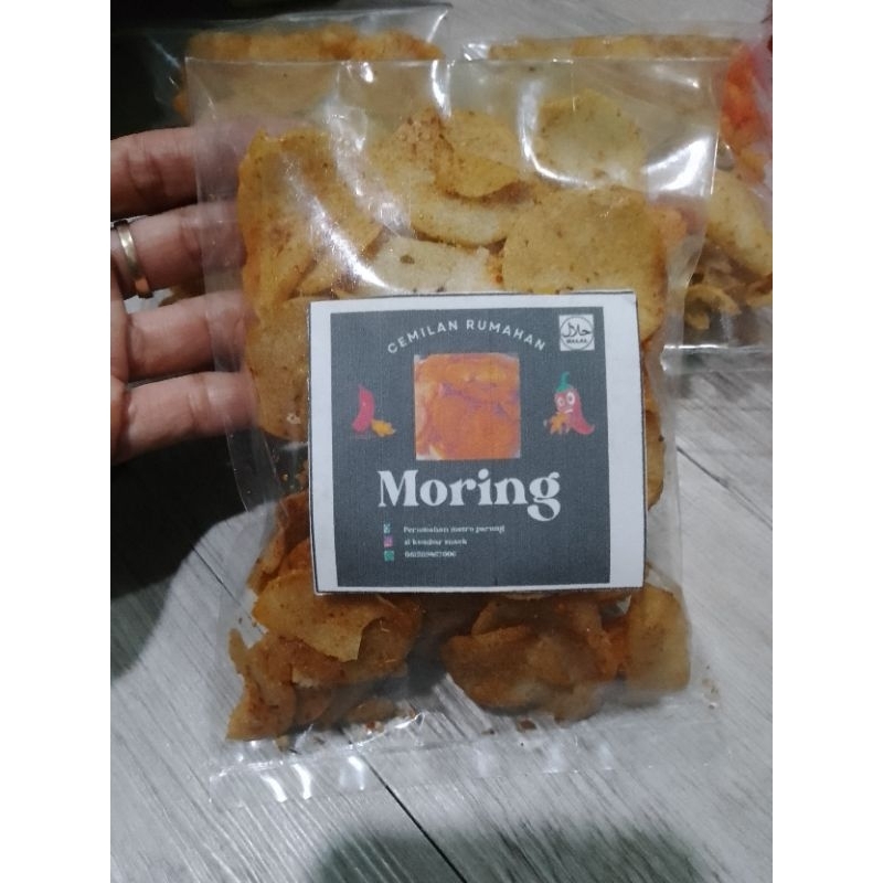 

KERIPIK MORING PEDAS DAN ORI KHAS GARUT