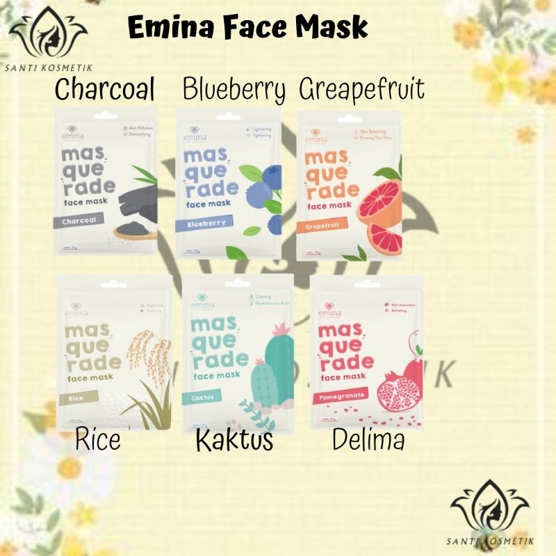 Face Mask/Emina/Masker wajah
