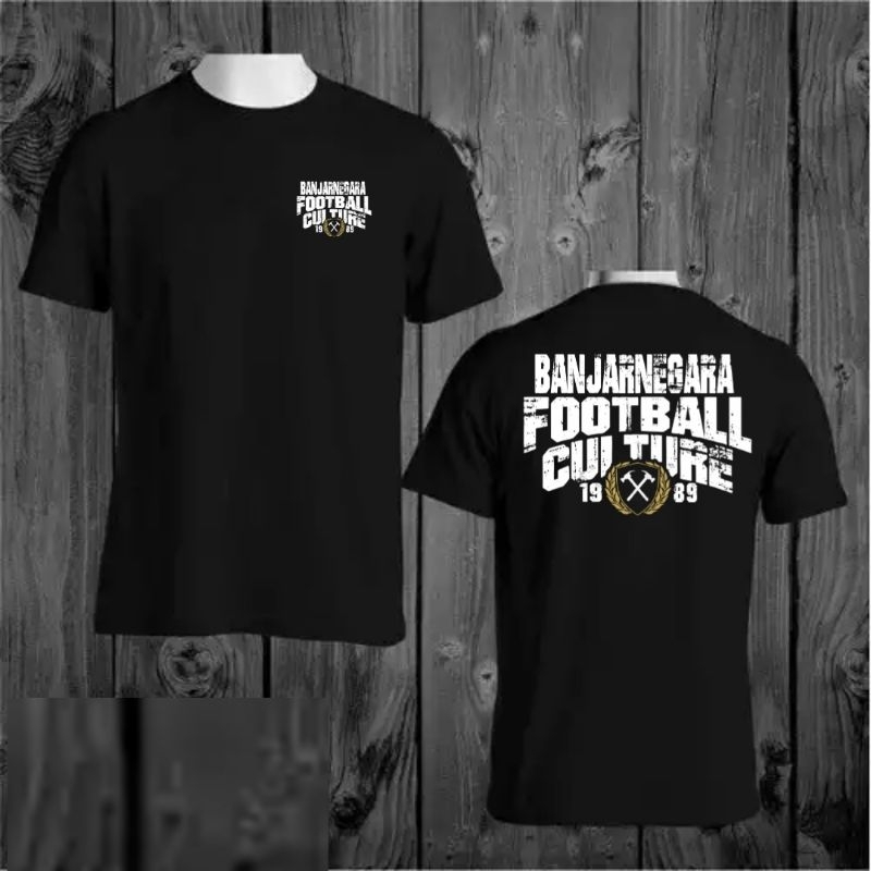 Kaos Baju Banjarnegara Football Culture 1989 // T-shrit Suporter Persibara Banjarnegara
