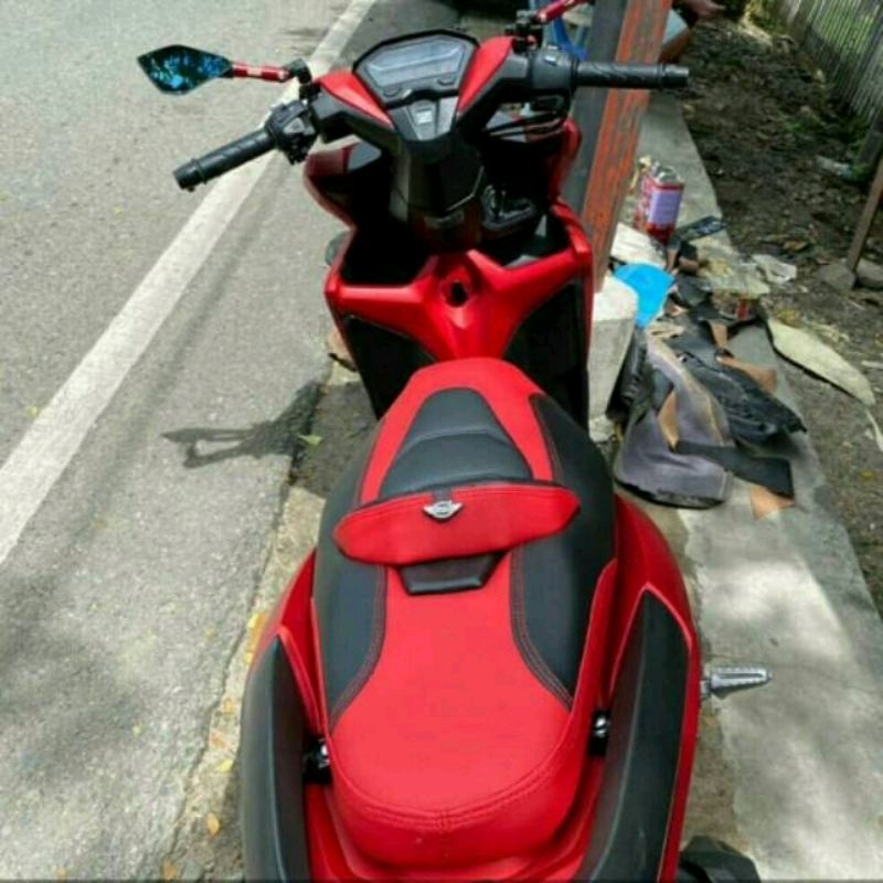 Jok Motor Custom Modifikasi Honda Vario 150 160 Model Eropa Full Mbatech