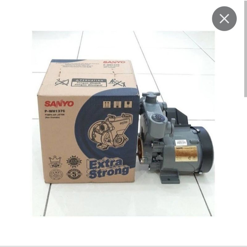 Sanyo pompa air non otomatis
