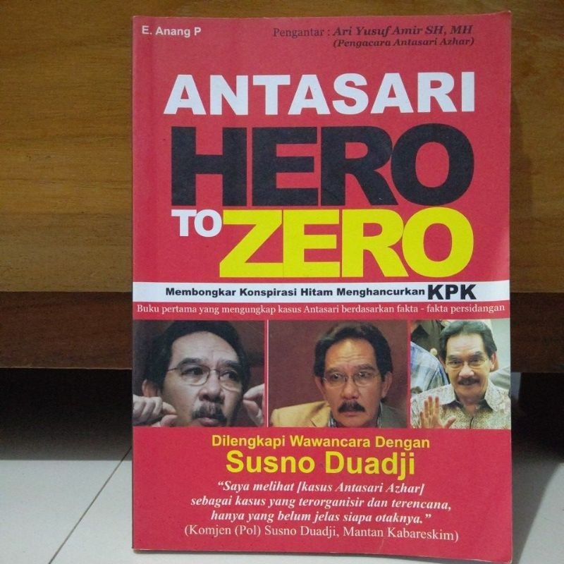 

Buku Antasari Hero to zero
