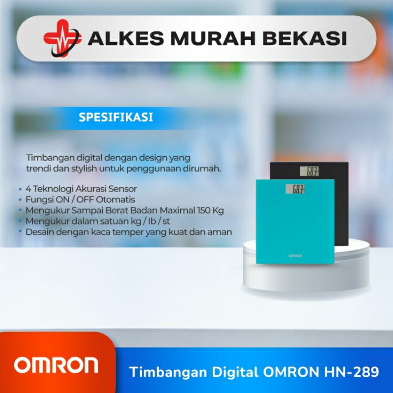 Timbangan Digital Omron HN 289 / Timbangan Digital / Omron / Omron HN289 / Timbangan Omron