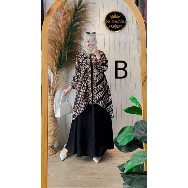 Taniya One set rok batik