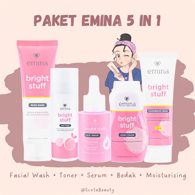 Paket Emina 5 in 1