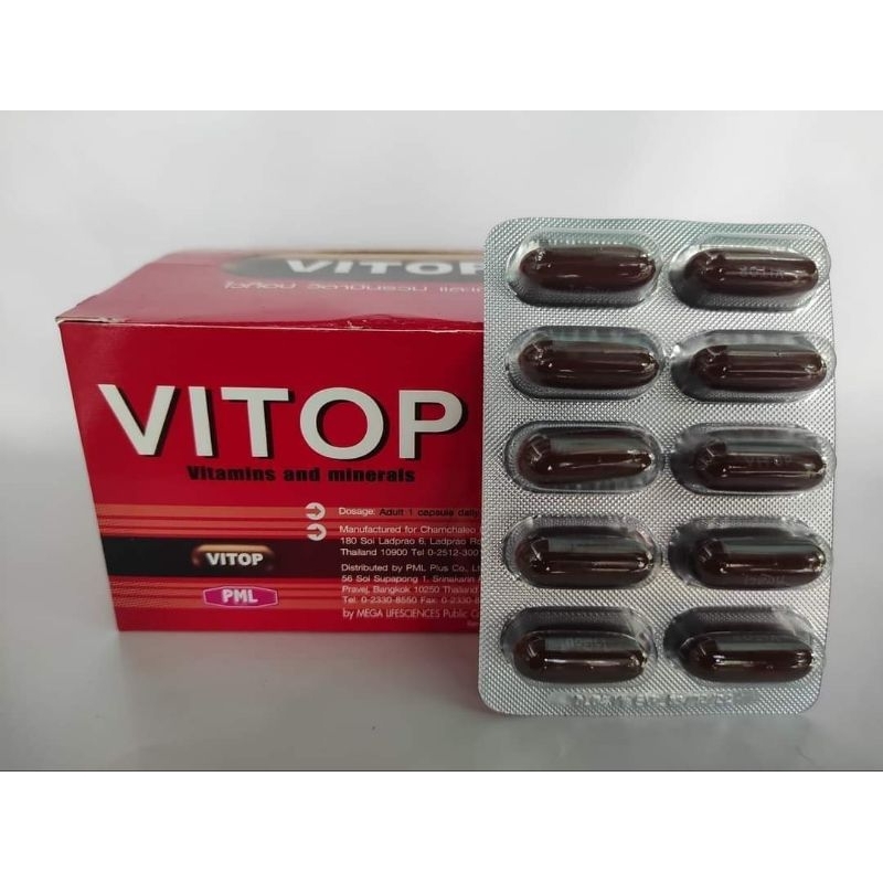 VITOP Vitamin Peningkat Stamina Ayam Bangkok Ori Thailand