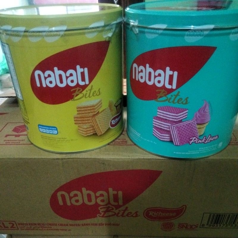 

NABATI KALENG Wafer Richeese Keju /PINK LAVA 287g