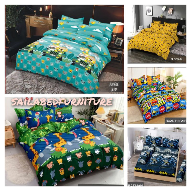 SPREI MOTIF KARAKTER | SEPREI MURAH |SPREI HOMED|SEPREI MOTIF