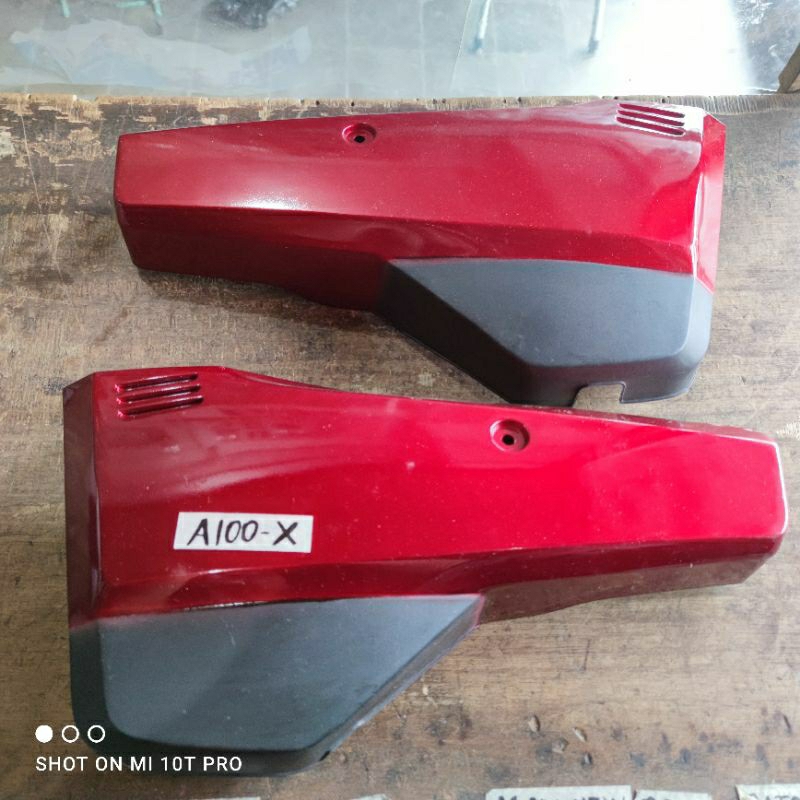 Toolbox Tutup Accu Set Suzuki A100 AX Merah High Quality