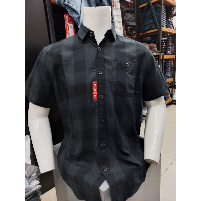 KEMEJA CARDINAL JEANS PRIA ORIGINAL TERBARU PROMO HITAM