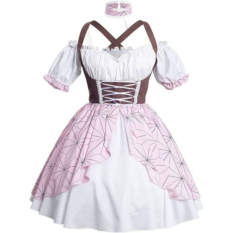 nezuko dress cosplay