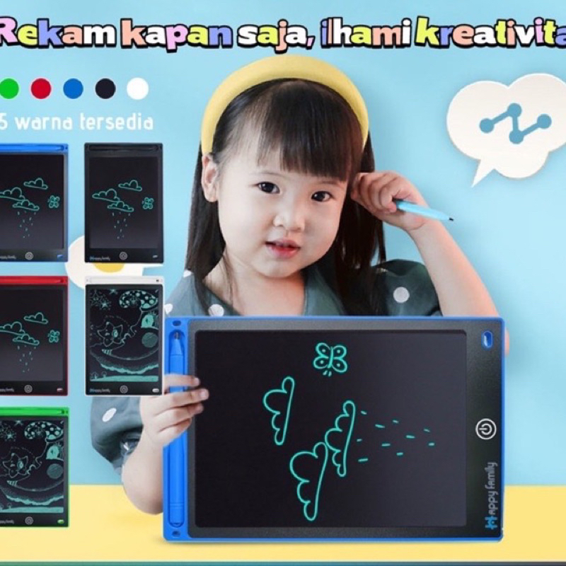 Writing LCD Tablet 8.5 Inch / Papan Tulis & Gambar Anak
