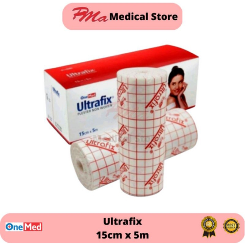 Ultrafik 15cm x 5m Onemed Ultrafik plester Luka Plester Perban