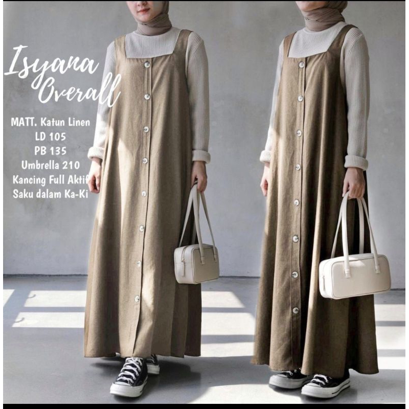 ISYANA OVERALL BAJU WANITA TERBARU