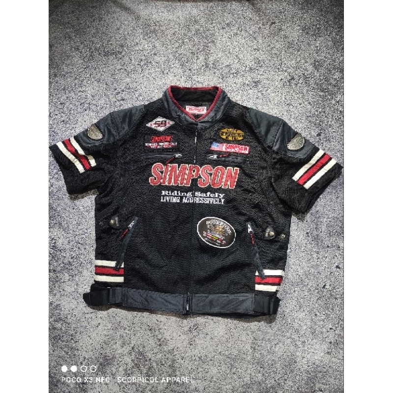 Jaket Motor Simpson not yellowcorn kushitani nankai komine rs taichi clay smith bates greedy hyod