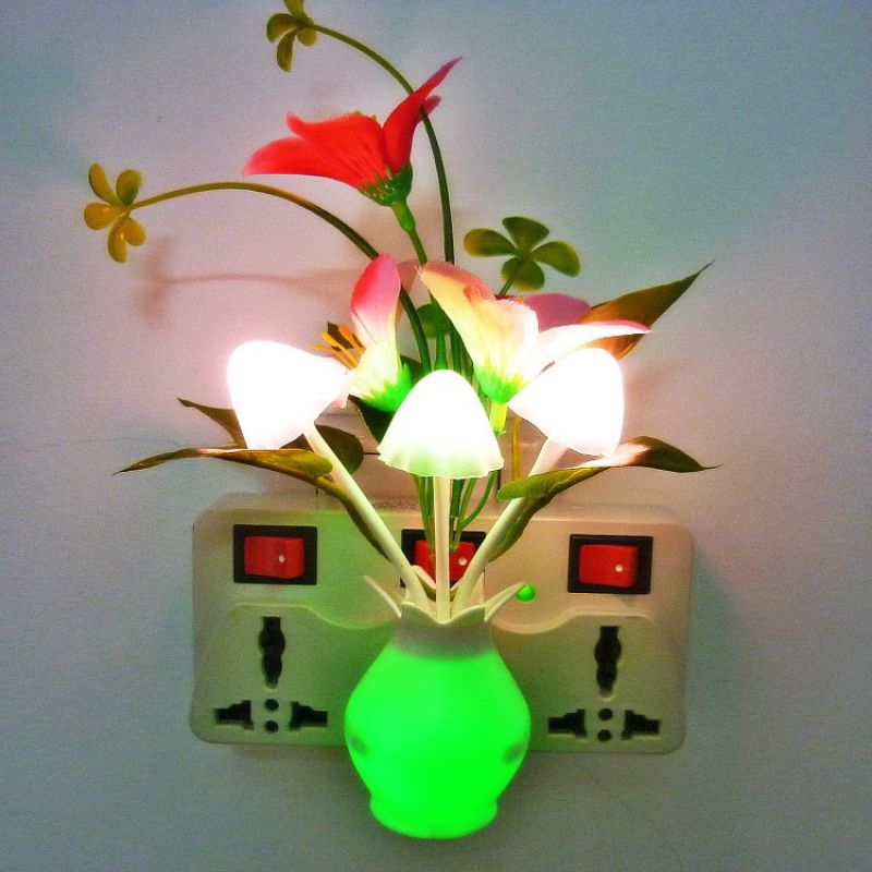 LAMPU TIDUR LED BUNGA Mini ~ LAMPU TIDUR AVATAR SENSOR OTOMATIS