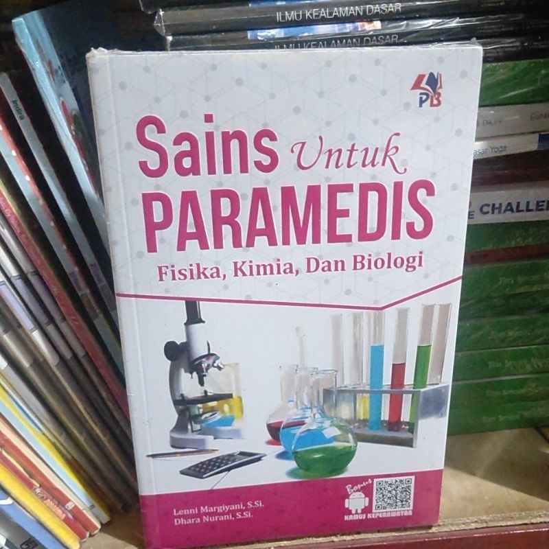 original buku sains untuk paramedis fisika,kimia dan biologi