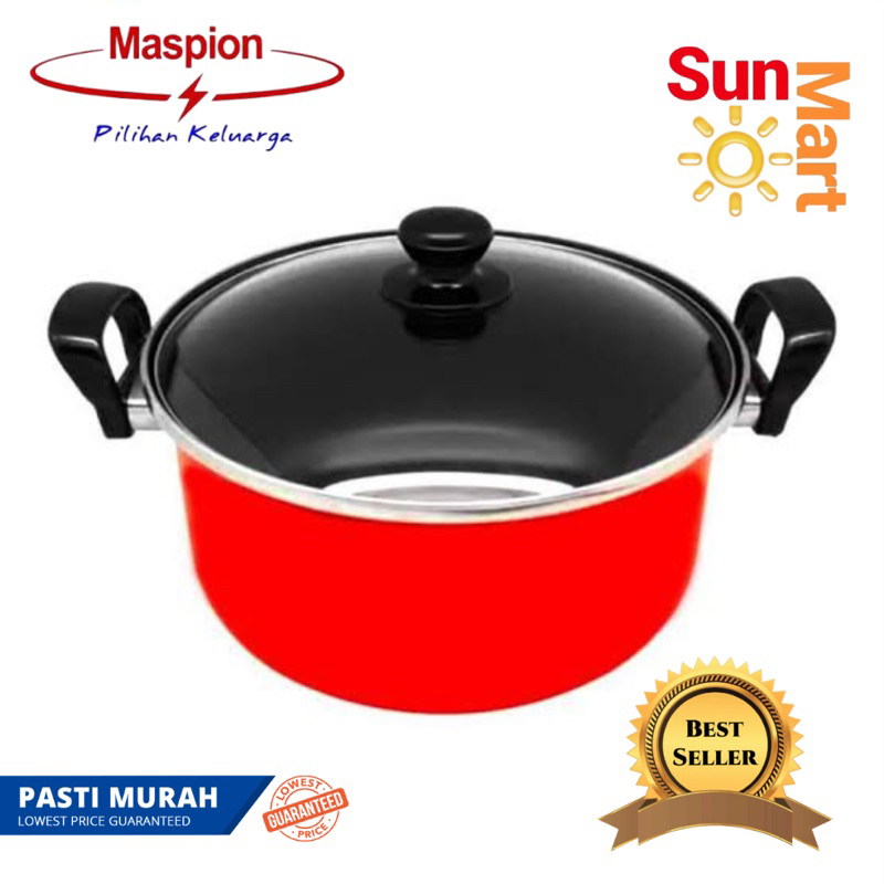 TERMURAH!!  Panci Teflon Maspion Dutch Oven 24cm | Panci Maslon Dutch Oven 22 cm