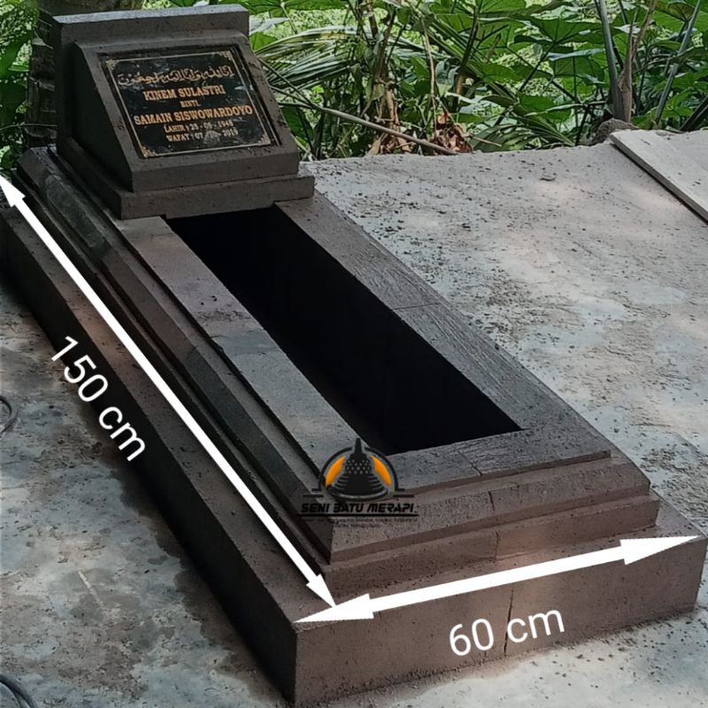 Kijing minimalis batu alam asli