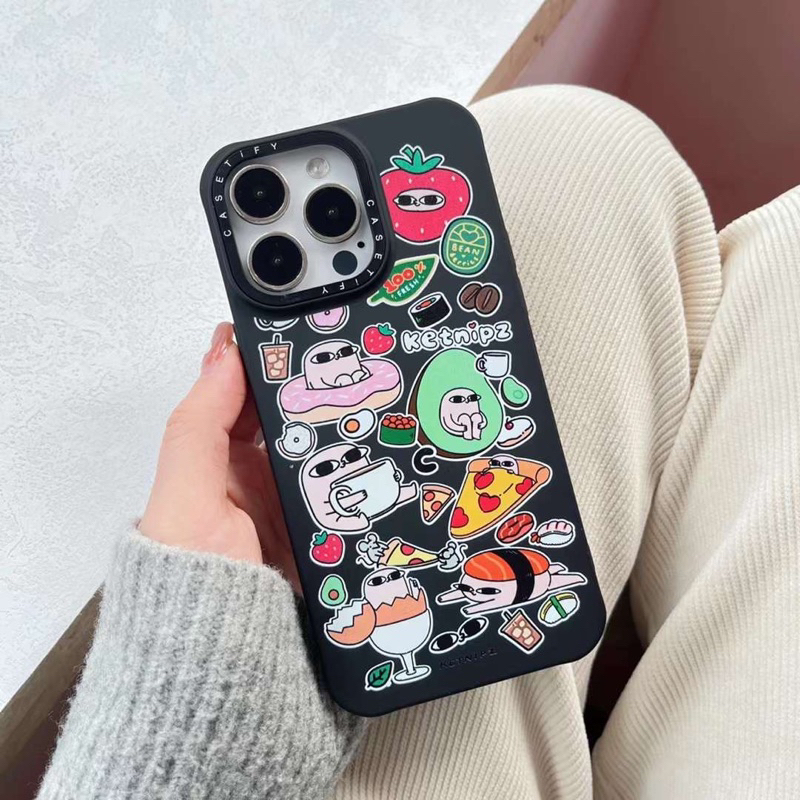 Iphone 14 Pro Max 14 Plus 14Pro 14 13ProMax 13Pro 13 12ProMax 12 11ProMax 11 Casetify Case Barbie Avocado Pizza CUTE CASING FULL COVER