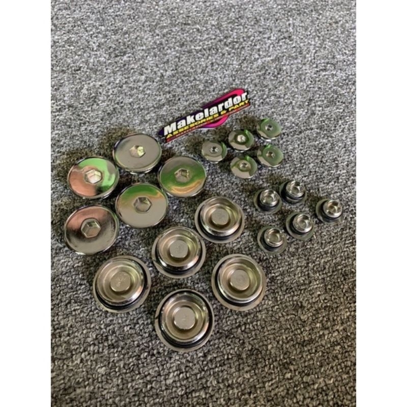 BAUT TUTUP MAGNET MAHNET KALTER KIRI MP GL CB TIGER BEBEK KIRANA PRIMA LEGENDA CROME AHM ORI KROM