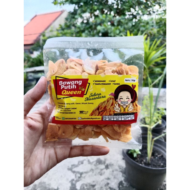 

Bawang Putih Goreng 50gr//Bawang Putih Goreng Asli