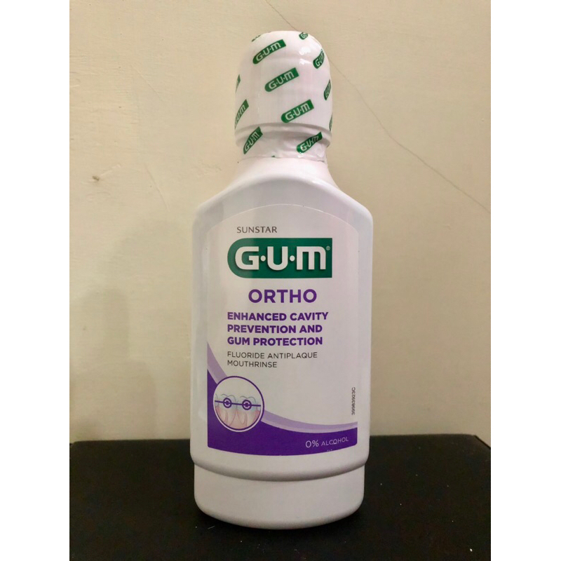 GUM ORTHO Sunstar Mouthwash Mouthrinse 300 ml