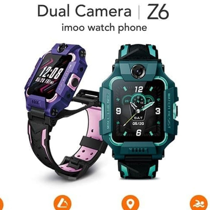 Imoo Smartwatch Z6 Jam Tangan Anak Imoo Z6 Frozen Edition / Hijau Ungu