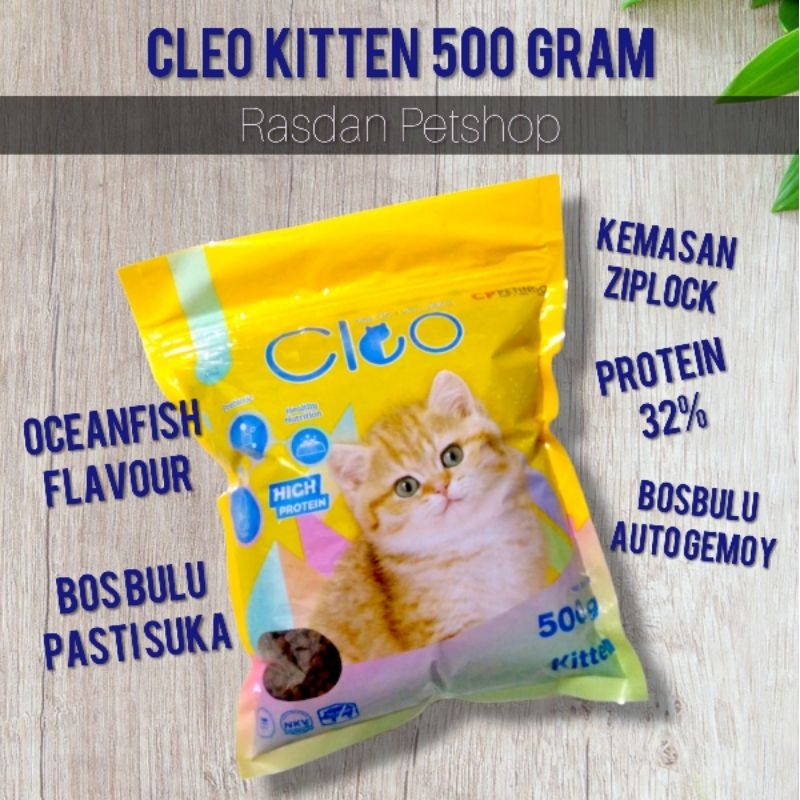 CLEO KITTEN MAKANAN KUCING CLEO ADULT CLEO CAT FOOD