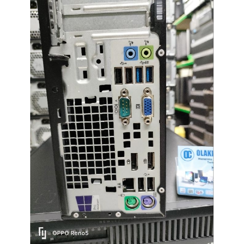 PC HP PRODESK/ELITEDESK CORE i3 GENERASI 4 4150 3,5GHZ  RAM 4GB SSD 120 GB