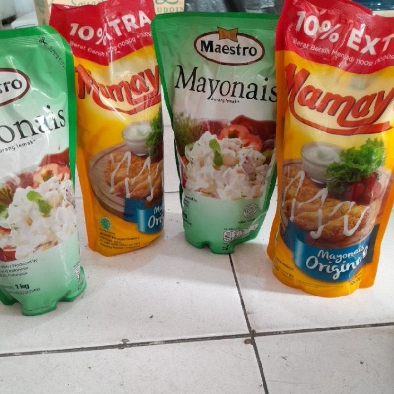 

Mayonaise Maestro 1kg & Mayonaise Mamayo 1kg