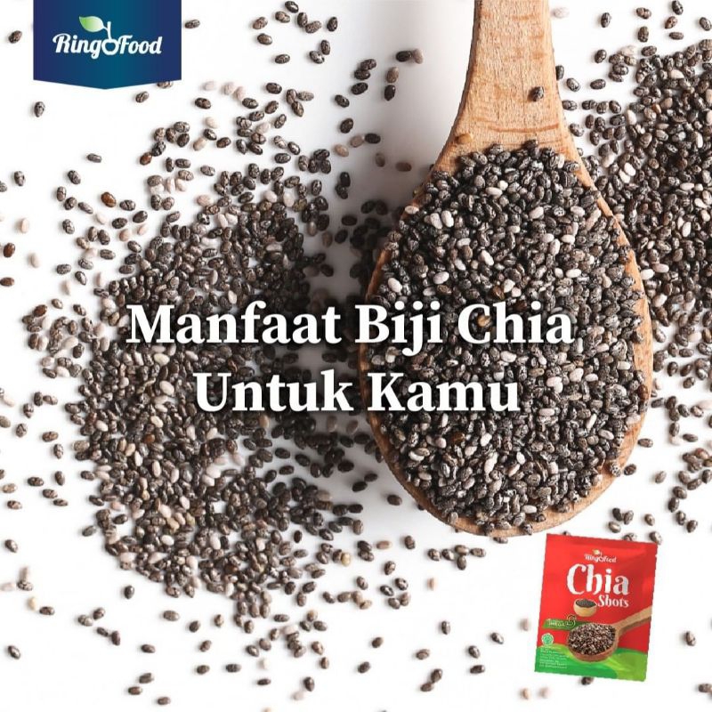 RINGFOOD Chia Shots Biji Chia 100 gram Halal