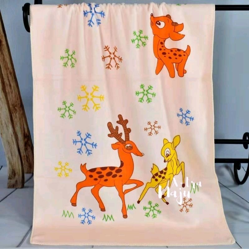 Handuk Bayi Lembut Micro Bulu Tebal 50x100cm - Handuk SOUVENIR