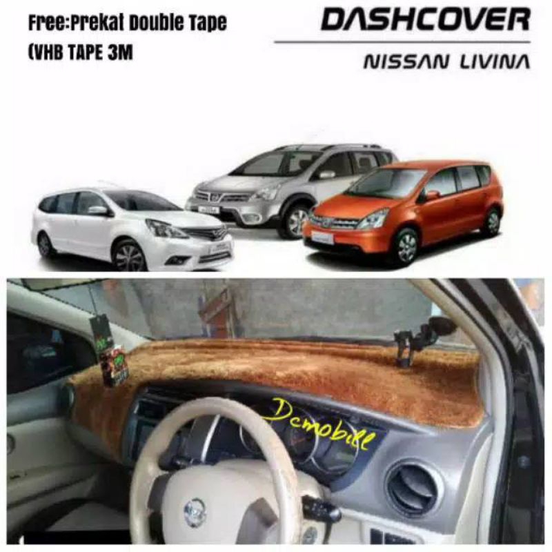Taplak Dashboard mobil Nissan LIVINA ( Bulu Rasfur )