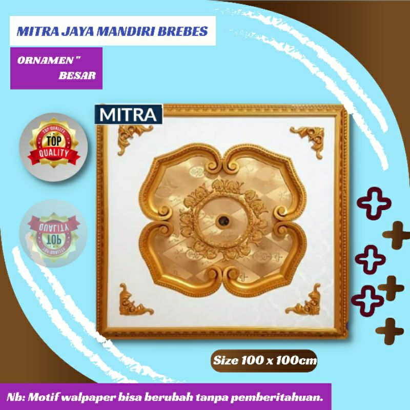 ORNAMEN PLAFON 100X100 cm