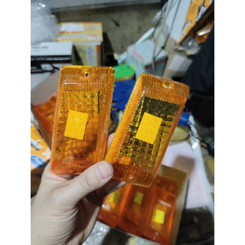 2 buah mika sen bemper Colt T120 Dolak lama