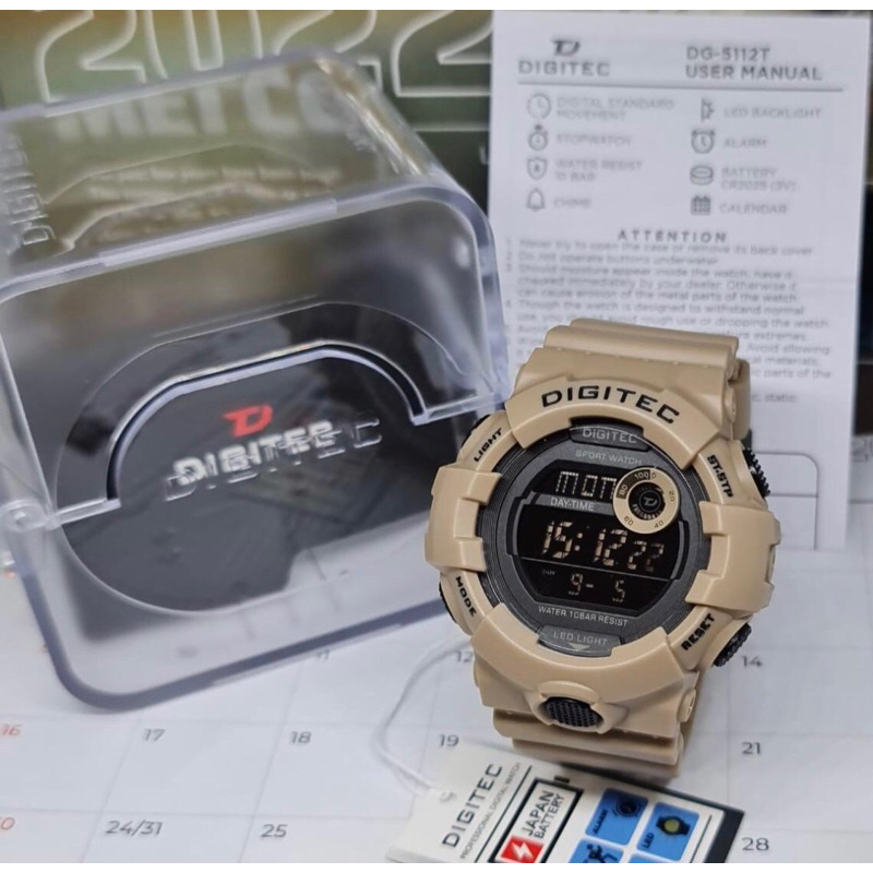 jam tangan digitec DG 5112T Digital