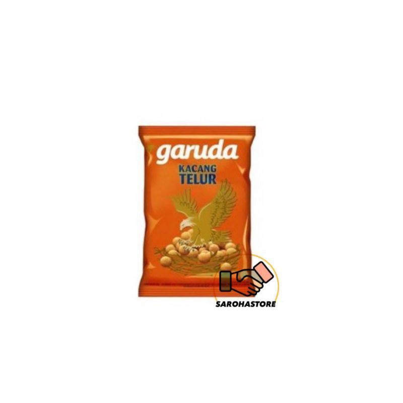 

Kacang Telur Garuda 19 gr 1 Renceng Isi 10 pcs