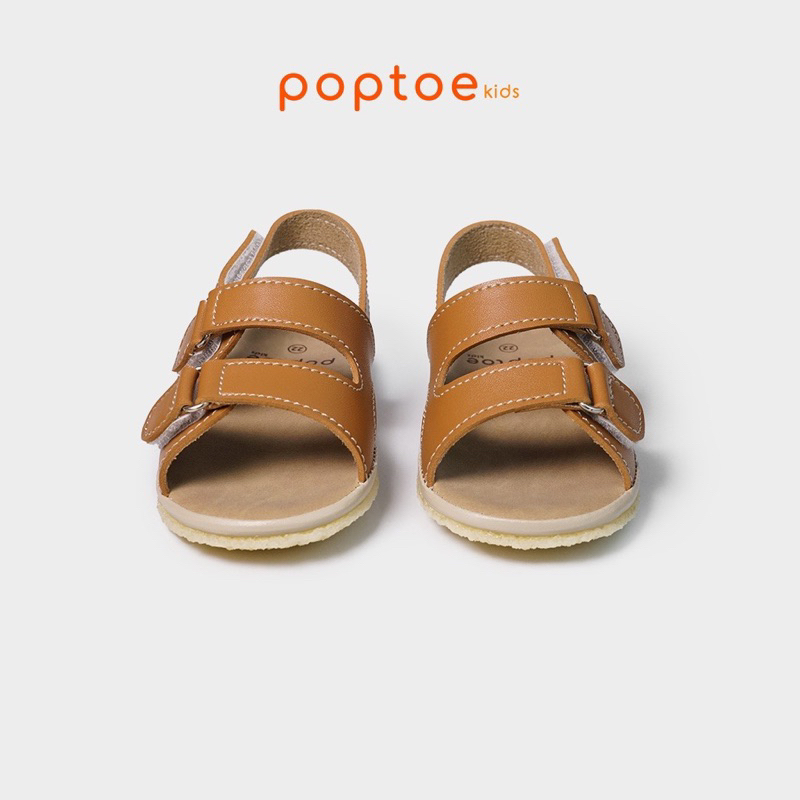 DINOANDBUNNY - SEPATU ANAK POPTOE FORTE CARAMEL - Sendal anak laki-laki usia 1-3 tahun - Sandal sepatu anak