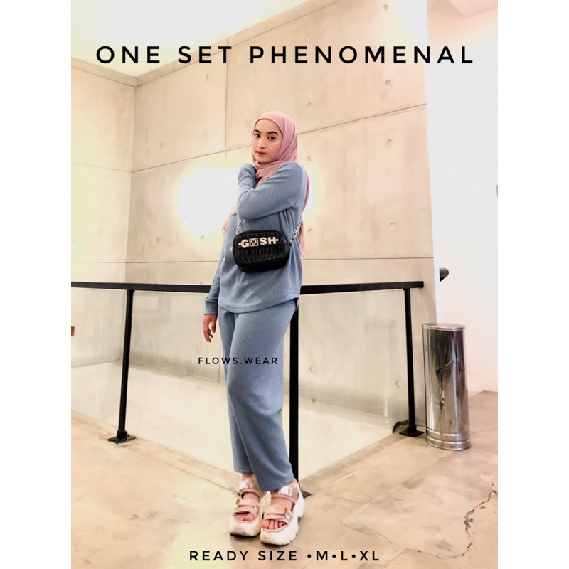 ONE SET WANITA PHENOMENAL / ONE SET PEREMPUAN PHENOMENAL / SETELAN PEREMPUAN PHENOMENAL / ONE SET PE
