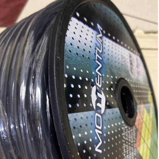 Kabel 4 AWG Hitam - Kabel 4 AWG Momentum per meter Hitam