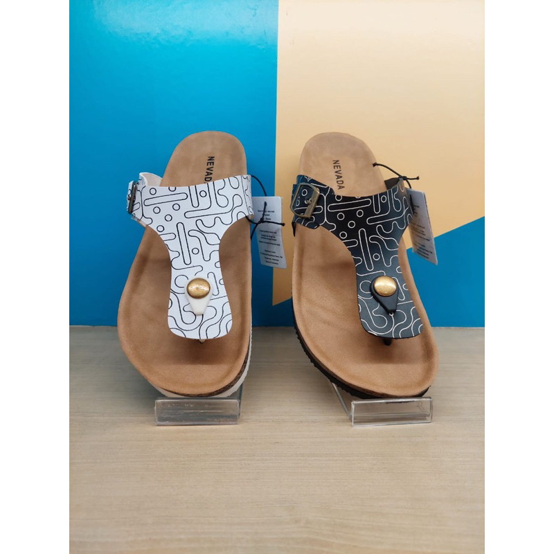 SENDAL SLOP NEVADA SENDAL WANITA BRANDED SENDAL JAPIT NEVADA ORIGINAL MURAH