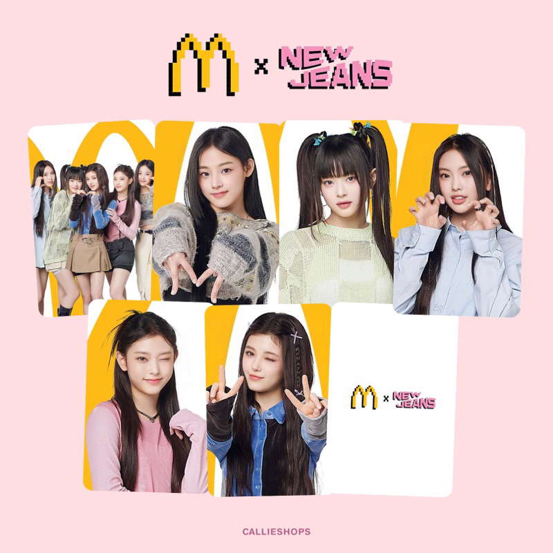 [READY] [SET] NewJeans x Brand McDonalds Coca Cola Gram Olens Nike Musinsa SG23 Bunnies Club Hyein