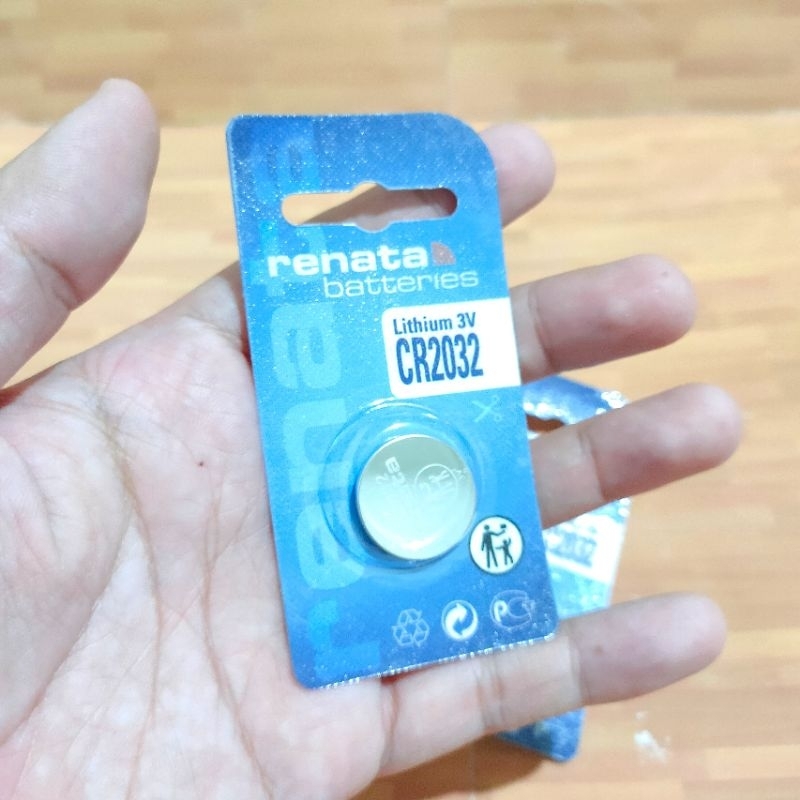 [ BISA COD ] BATERAI RENATA ORIGINAL CR2032 , BATERAI COIN CR 2032 , BATERAI CR 2032